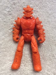 1983 Remco Saga Of Crystar Magma Man Lava Orange Action Figure
