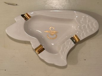 Rare 1950s Sikorsky Aircraft Logo-Shaped Promotional Ashtray