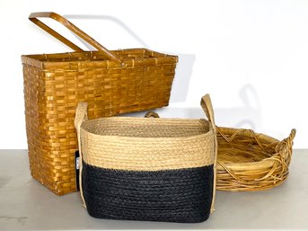 Lovely Baskets - Woven Stair Basket, And More!