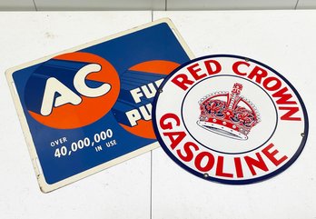 Retro Metal Gas Signs