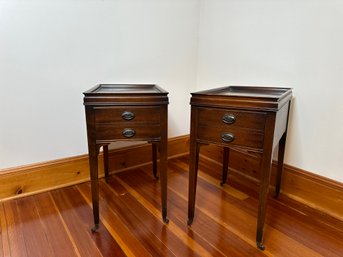 A Pair Of Antique End Tables