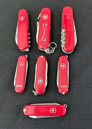 Lot Of Swiss Army Knives