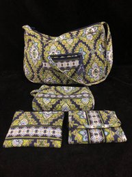 Vera Bradley Purse And Wallet Set