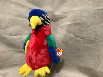 Beanie Buddies 1999 Jabber Parrot 37