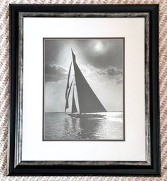 A Framed Nautical Photograph From The Chris-Kraft Museum