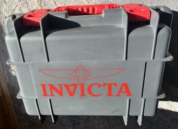 Rugged INVICTA 8-slot Watch Holder/ Hard Case