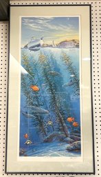 Catalina Kelp Forest Framed Print