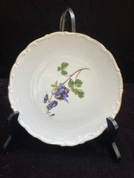 Bavarian Plate With Blue Flowers