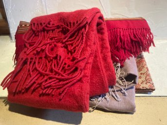 Assorted Wool Or Cashmere Scarves