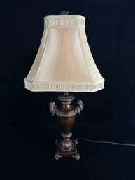 Urn Table Lamp With Shade