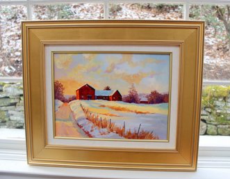 Amazing, Original Signed Oil Painting By Local Artist Julie L. Hickcox