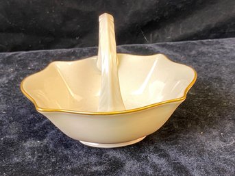 Lenox Porcelain Basket Dish