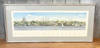 Framed Mystic Waterfront Print