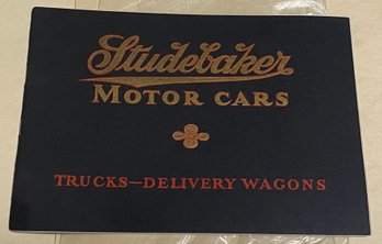 1907 Studebaker Motor Cars Truck Delivery Wagons Booklet