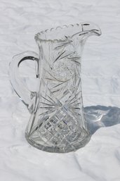 11 Inch Crystal Pitcher