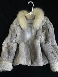 Mademoiselle Fur Jacket Size Large