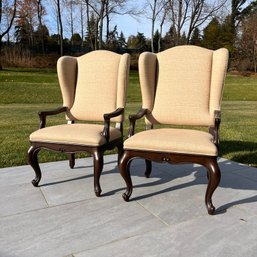 A Pair Of Ralph Lauren Home - French Provincial Wingback  Armchairs