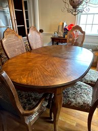 Dining Room Table & Six Chairs