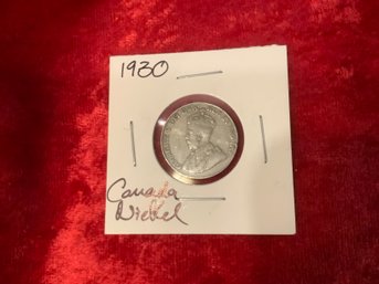 1930 Canada Nickel 10