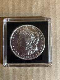 Beautiful 1878-S Morgan Silver Dollar Coin