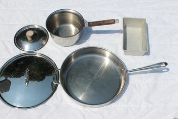 All Clad 15 Inch Pan Plus Others