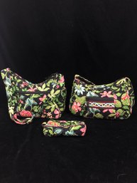 Vera Bradley Purse And Wallet Set