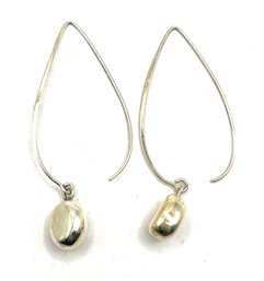 Sterling Silver Designer Dangle Earrings