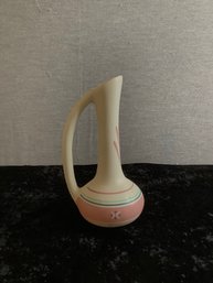 Painted Pottery Pitcher Vase