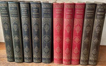 Group Of Ten Vintage Volumes - The World's Popular Classics By Books, Inc. New York