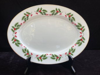 China Pearl Fine China Noel Platter