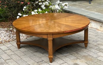 Mid-Century Round Coffee Table