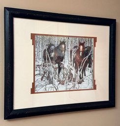 A Lithograph By Bev Doolittle