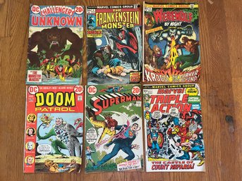 Six Vintage 20 Cents Comic Books (1)