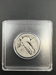 1925 Silver Standing Liberty Quarter