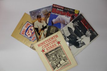 1989 Nineteenth Century Stars, Beckett Baseball Card Monthly, Hall Of Fame 1939 - 1989 Official Program, Etc.