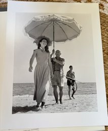 Pablo Picasso And Francoise Gilot Gelatin Silver Print