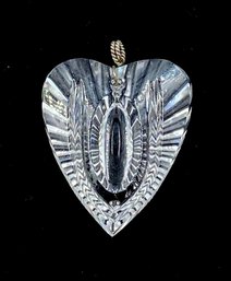 Stunning Waterford Crystal Heart Pendant