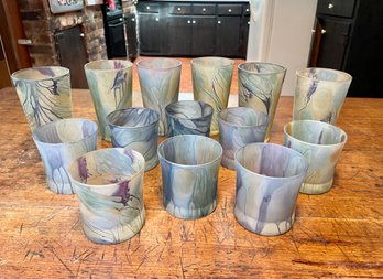 Studio Made Frosted Art Glasses