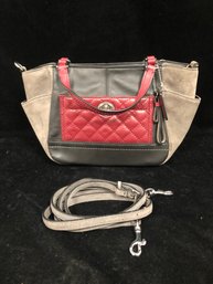 Coach Carrie Park Quilted Leather Tote