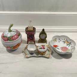 A Porcelain And Enamel Assortment