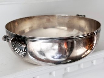 A Vintage Silver Plated Candy Dish By Christofle