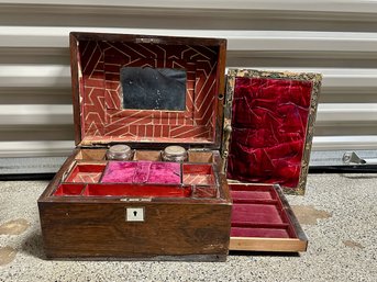 Antique Traveling Writing Desk