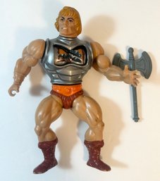 1983 Battle Armor He-Man Action Figure W/ Axe