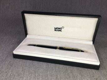 Fantastic Like New MONT BLANC Fountain Pen Style - BALL POINT Pen With Original Box - Made In Germany - WOW !