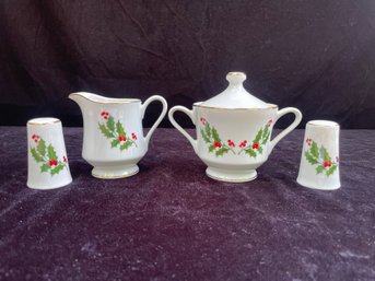 China Pearl Fine China Noel Tableware Set