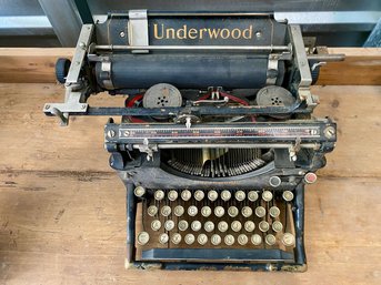 Early Underwood Typewriter