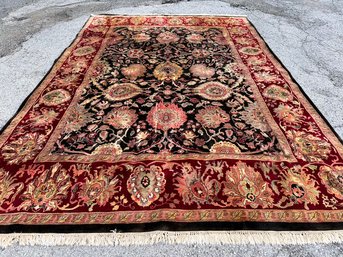 A High Quality Hand Knotted Indo-Persian Wool Carpet