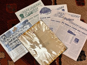 Vintage New York Yankees And Dodgers Ephemera