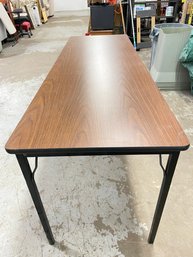 6' Table With Folding Legs