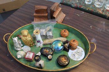 Tray Of Assorted Knick Knacks